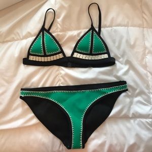Green Triangl Swimsuit